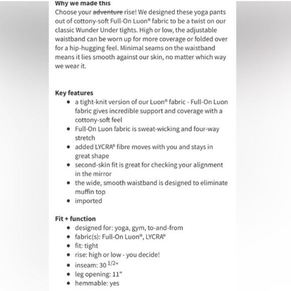 Lululemon - Picture 7 of 13